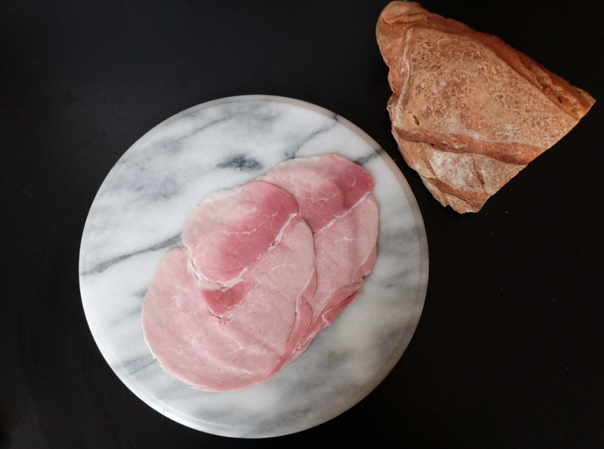 jambon blanc - sans nitrite ni gluten - boucherie manahan - bellac